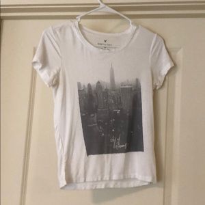 American eagle crop shirt